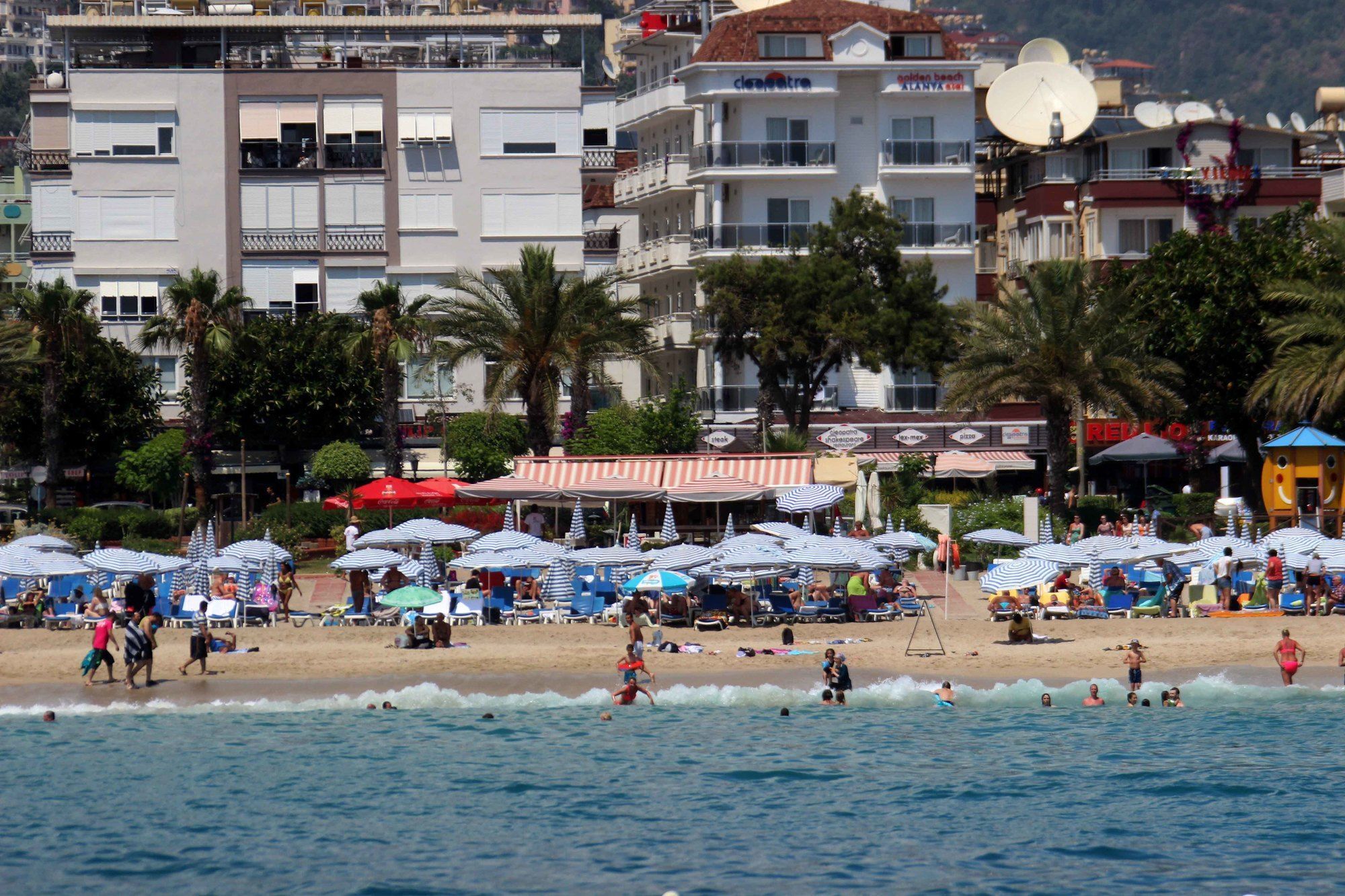 Cleopatra Golden Beach Hotel Alanya Eksteriør billede
